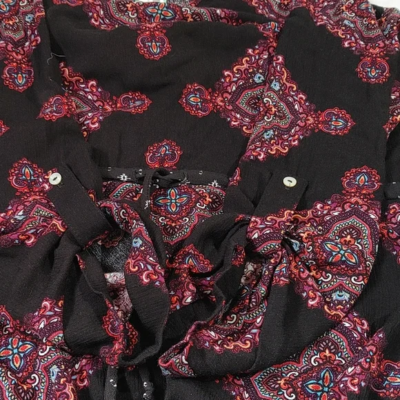 En Elly/Stitch Fix Abey Tie Waist Tunic Top - Picture 8 of 9